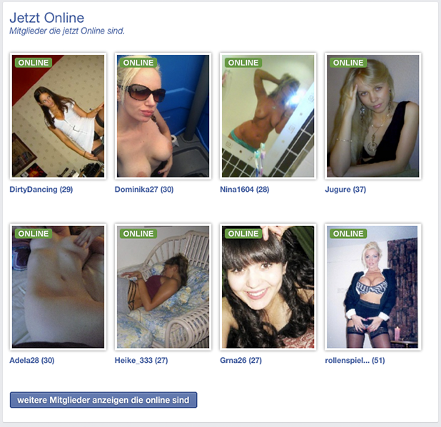Täglich sind tausende Mitglieder auf Date4Sex.com Online