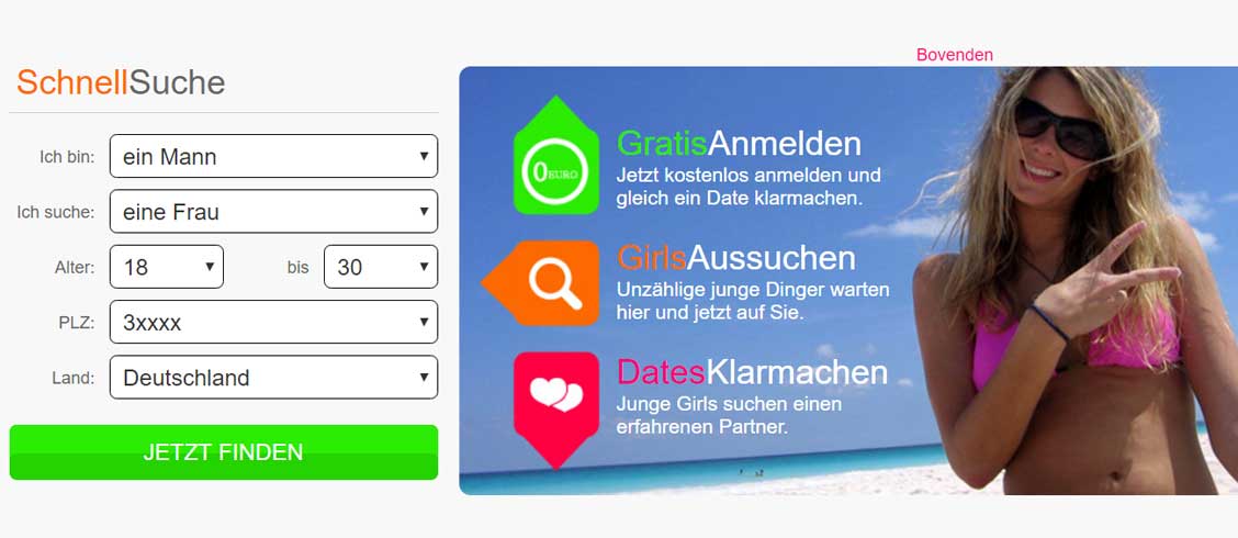 Sex mit jungen Frauen