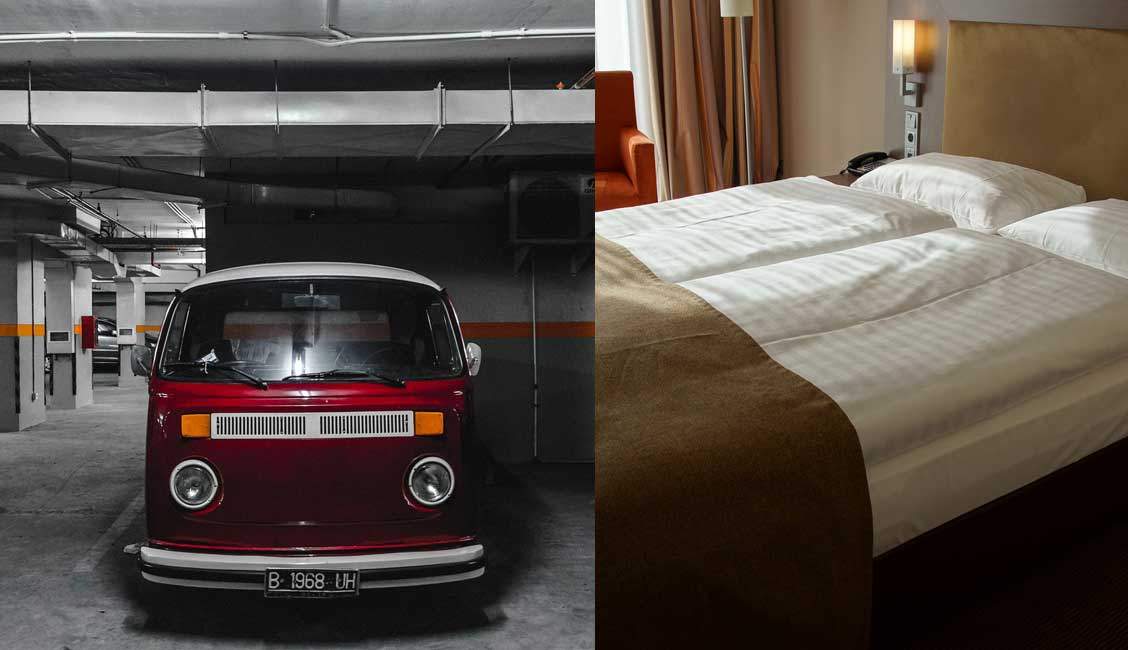 Parkplatzsex oder Hotelsex